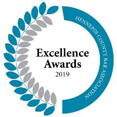 Hennepin County Bar Association. Excellence Awards 2019.